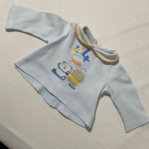 Prenatal new baby long sleeve shirt